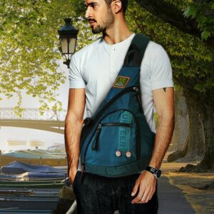 Men's Shoulder Bag, Chest Bag, Crossbody Bag, Trekking Bag