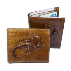 New Men's Scorpion Wallet Retro Short Business Wallet