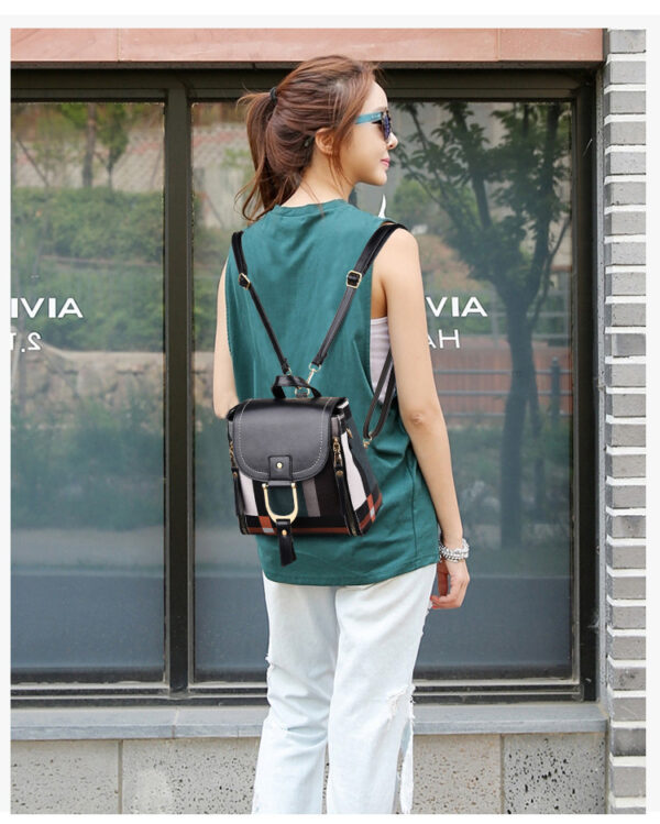 Leather Women Backpack Travel Bag School Bag Designer Bag