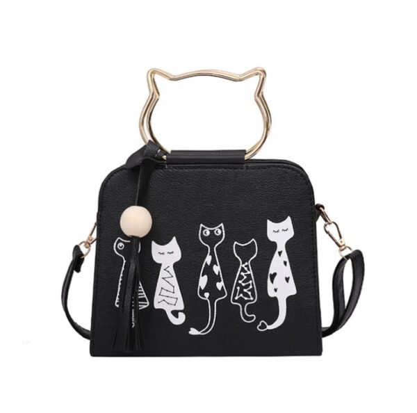 New Fashion Cat Patterned Women Shoulder Bag Crossbody Bag