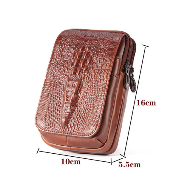Leather Men's Multifunctional Cell Phone, Money and Card Holder Wallet