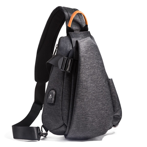Men's Waterproof And Wear-resistant Casual One-shoulder Messenger Bag