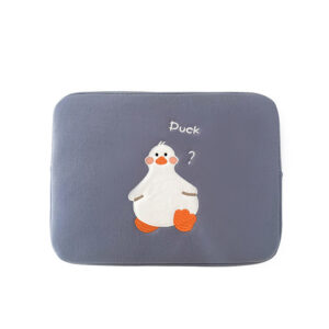Cartoon Cute Duck Embroidery Niche Design Tablet Case