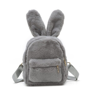 Trendy Plush Bag Casual Backpack