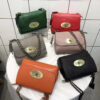 Fashion Solid Color Leather Chain One Shoulder Versatile Messenger Bag