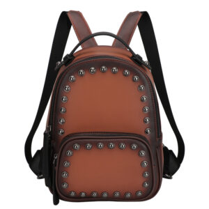 Casual Leather Women's Backpack